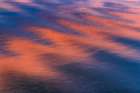USA, Washington State, Seabeck. Sunset reflections on Hood Canal. Art Print